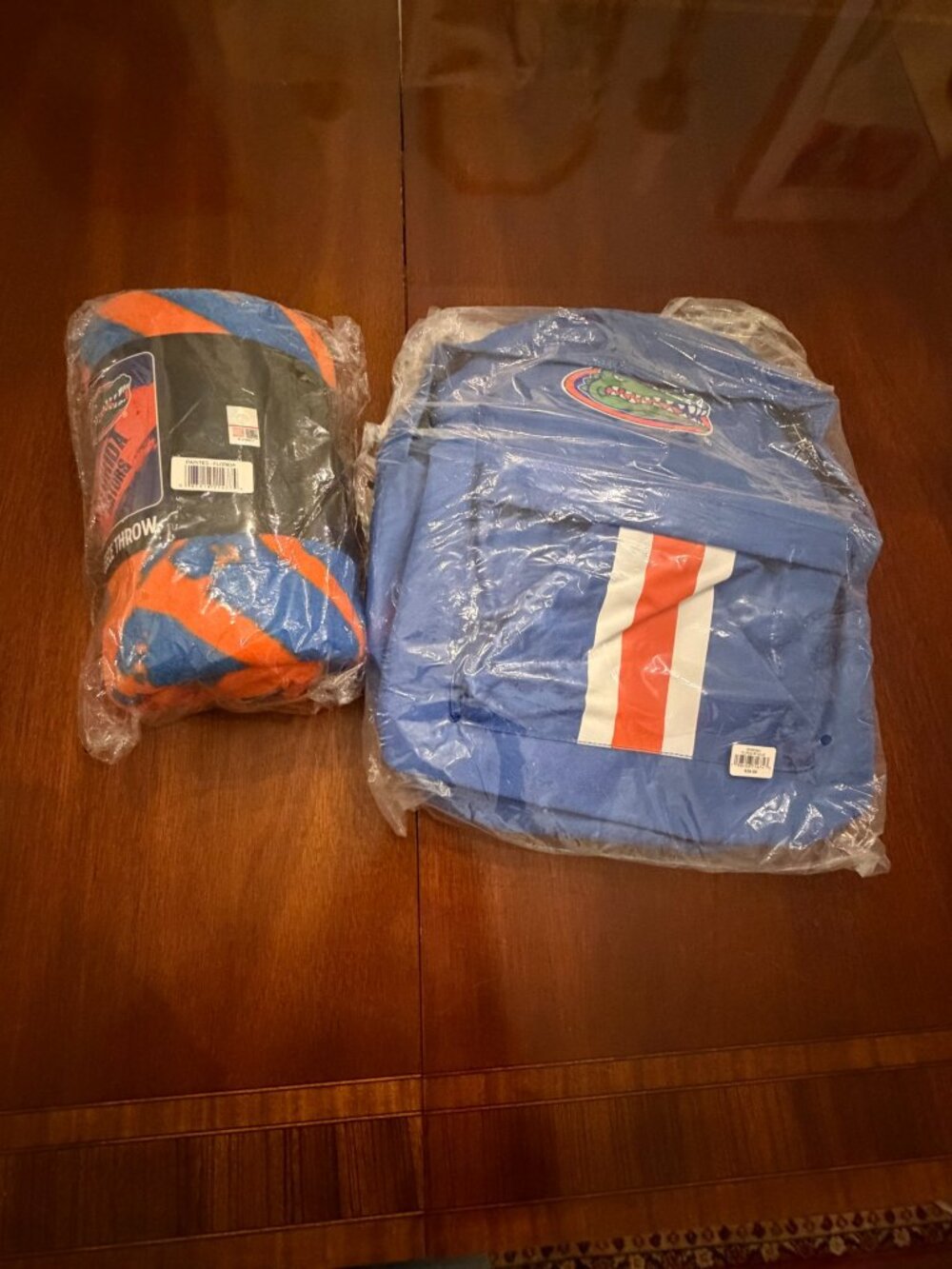Florida Gators Fleece Throw & Backpack Bundle New Sealed
